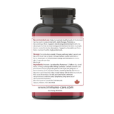 A Natural Supplement bottle and box that is a Statin Substitute, Heart Probiotic and Plant sterol with Ashwagandha